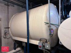 3,000 Gallon Insulated Horizontal S/S Tank with Gauges - Rigging Fee: $4,500