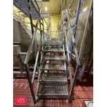 S/S Framed Multi-Level Platform with Handrail, Stairs and Ladder: 30’ x 3’ - Rigging Fee: $1,000