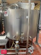 Chester-Jenson 500 Gallon Jacketed Dome-Top S/S Processor, Model: A2-B-5, SN: EBP-175-DS with