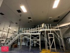 Platform with Stairs and Handrail: 24’ x 35" - Rigging Fee: $2,500