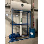 200 Gallon Water Supply Tank, KSB Water Pump with Siemens 3-Motor, Mounted on Frame