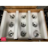 NEW (9) Sidel 12 oz Universal Shell Blow Molds - Rigging Fee: $100