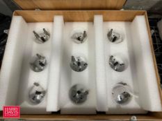 NEW (9) Sidel 12 oz Universal Shell Blow Molds - Rigging Fee: $100