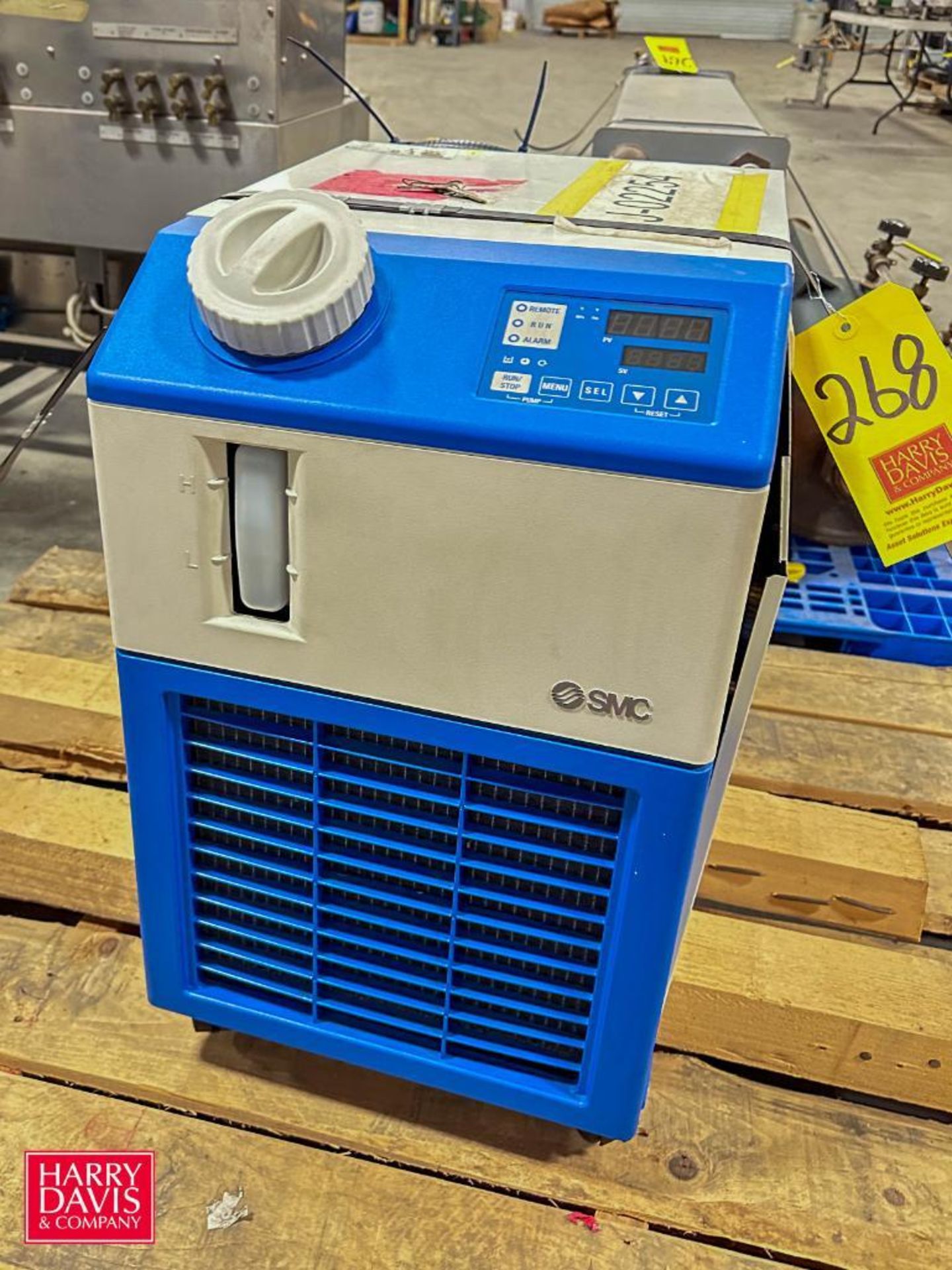 SMC Chiller, Model: HRS012-Air Filters-20, S/N: S0259 - Rigging Fee: $100
