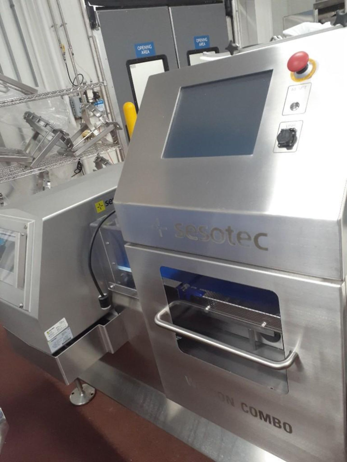 2019 SESOTEC S/S Combination Metal Detector and Checkweigher, Model ...