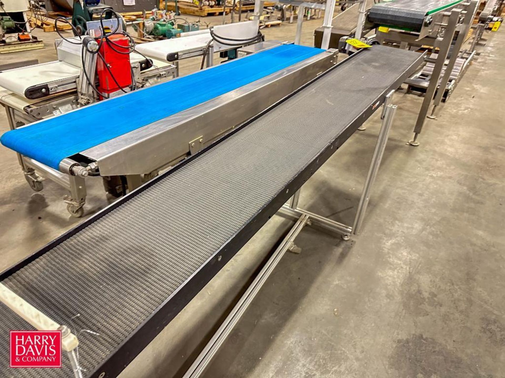 Mini Mover Power Belt Conveyor: 119" Length x 12" Width - Rigging Fee: $100