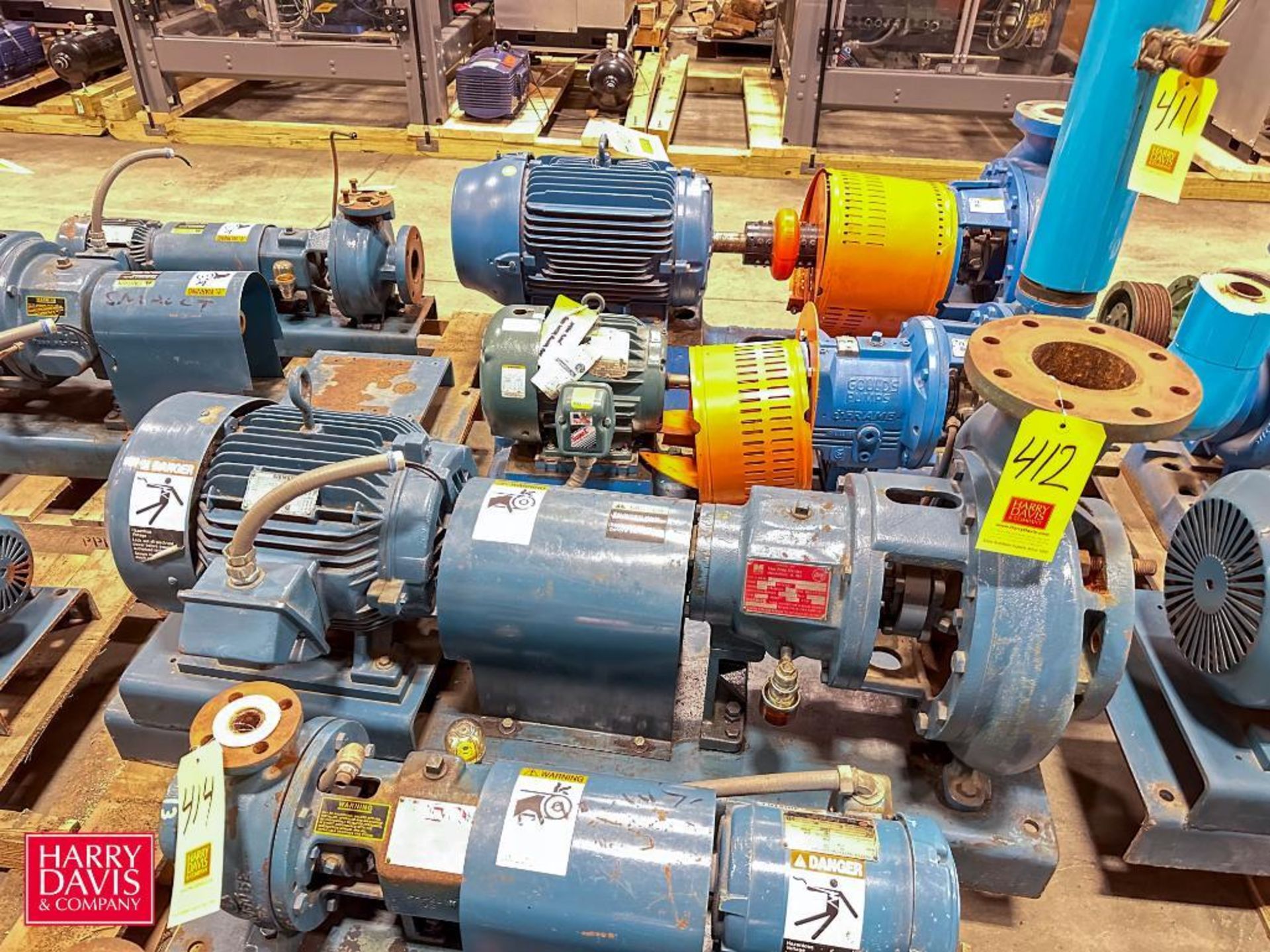 Dean Centrifugal Pump with 7.5 HP Motor - Rigging Fee: $100