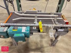 2014 TGW Power Belt Conveyor: 48" Length x 18" Width with Baldor - Rigging Fee: $100