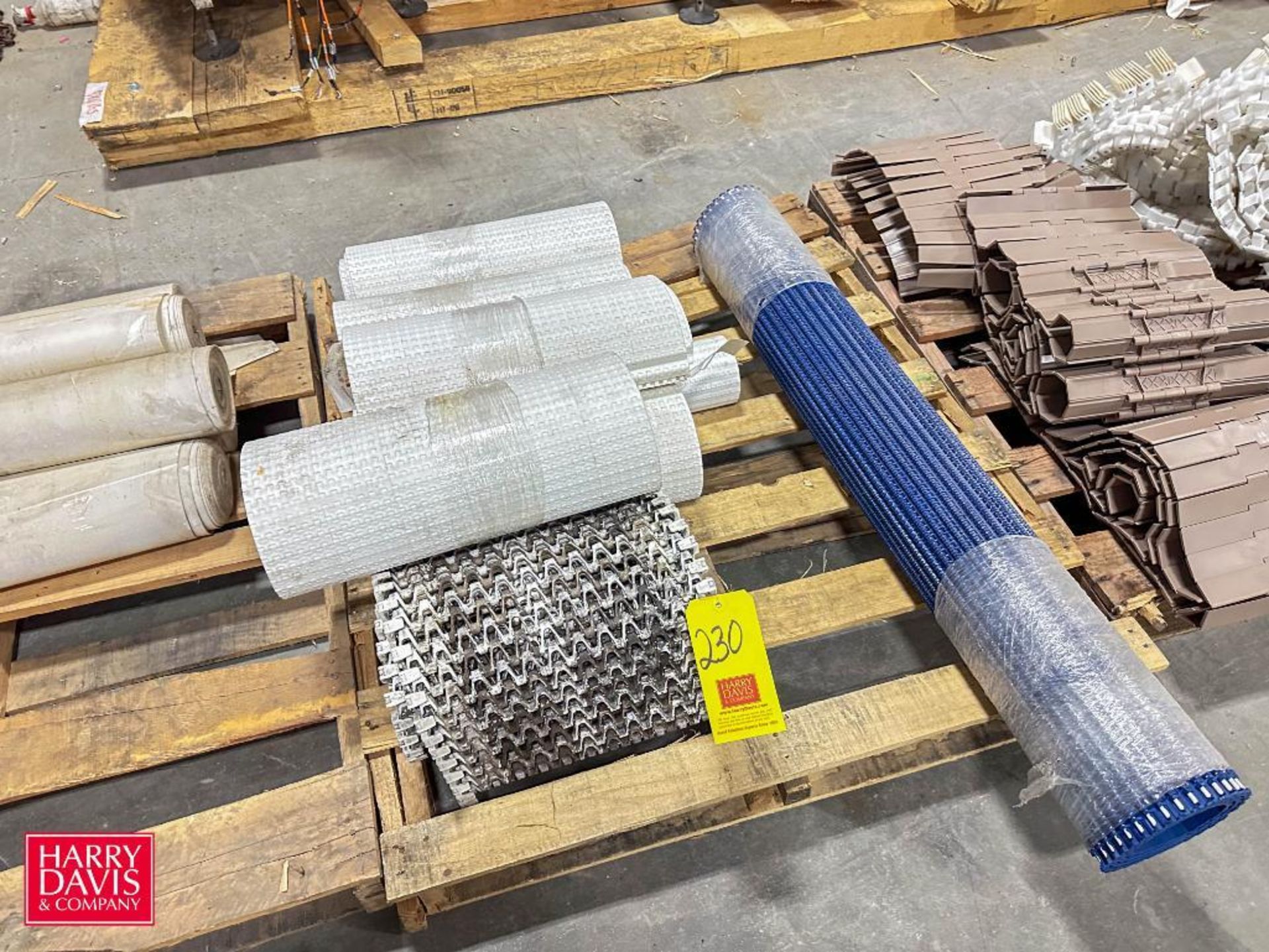 Pallet: Assorted Introlox and Other Conveyor - Rigging Fee: $100
