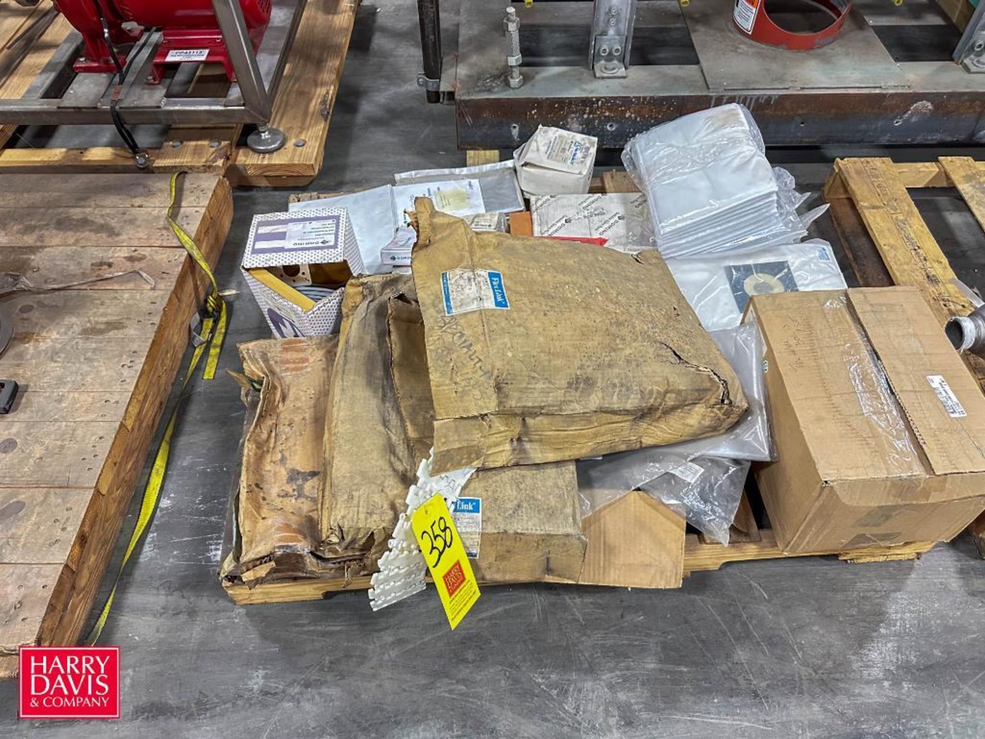 Assorted Domino Coder Parts and Conveyor Chain - Rigging Fee: $100