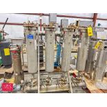 (5) FSI S/S Water Filter, Model: PFCB-12-2-304 S/S and BFNP-12-316 S/S - Rigging Fee: $100