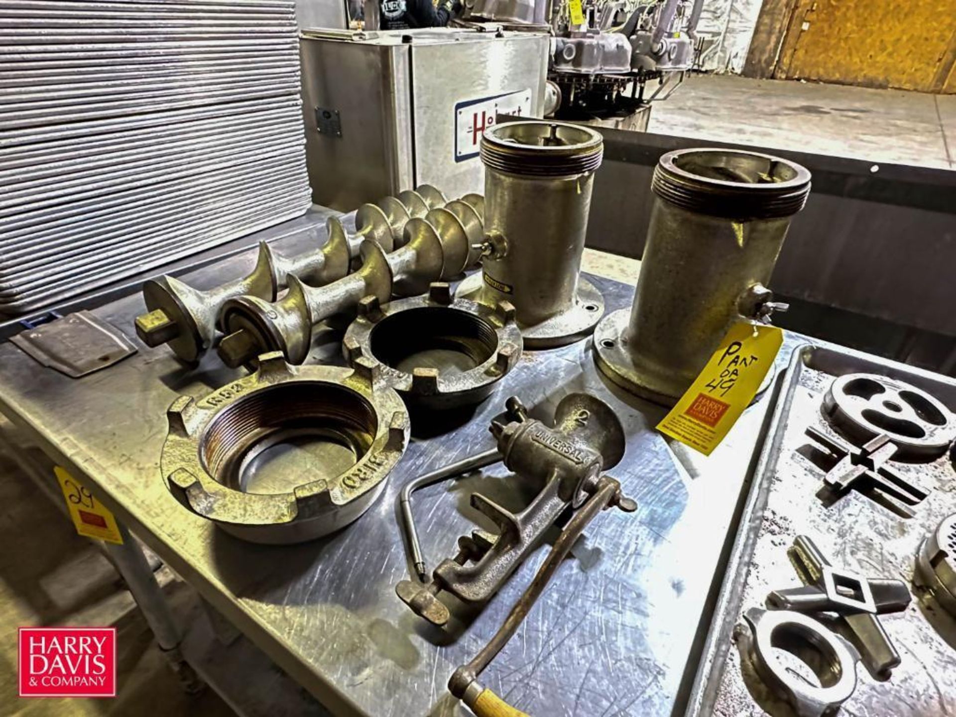 (2) Hobart and Biro S/S Grinders with Augers, Blades and Grind Plates - Rigging Fee: $300 - Image 3 of 6