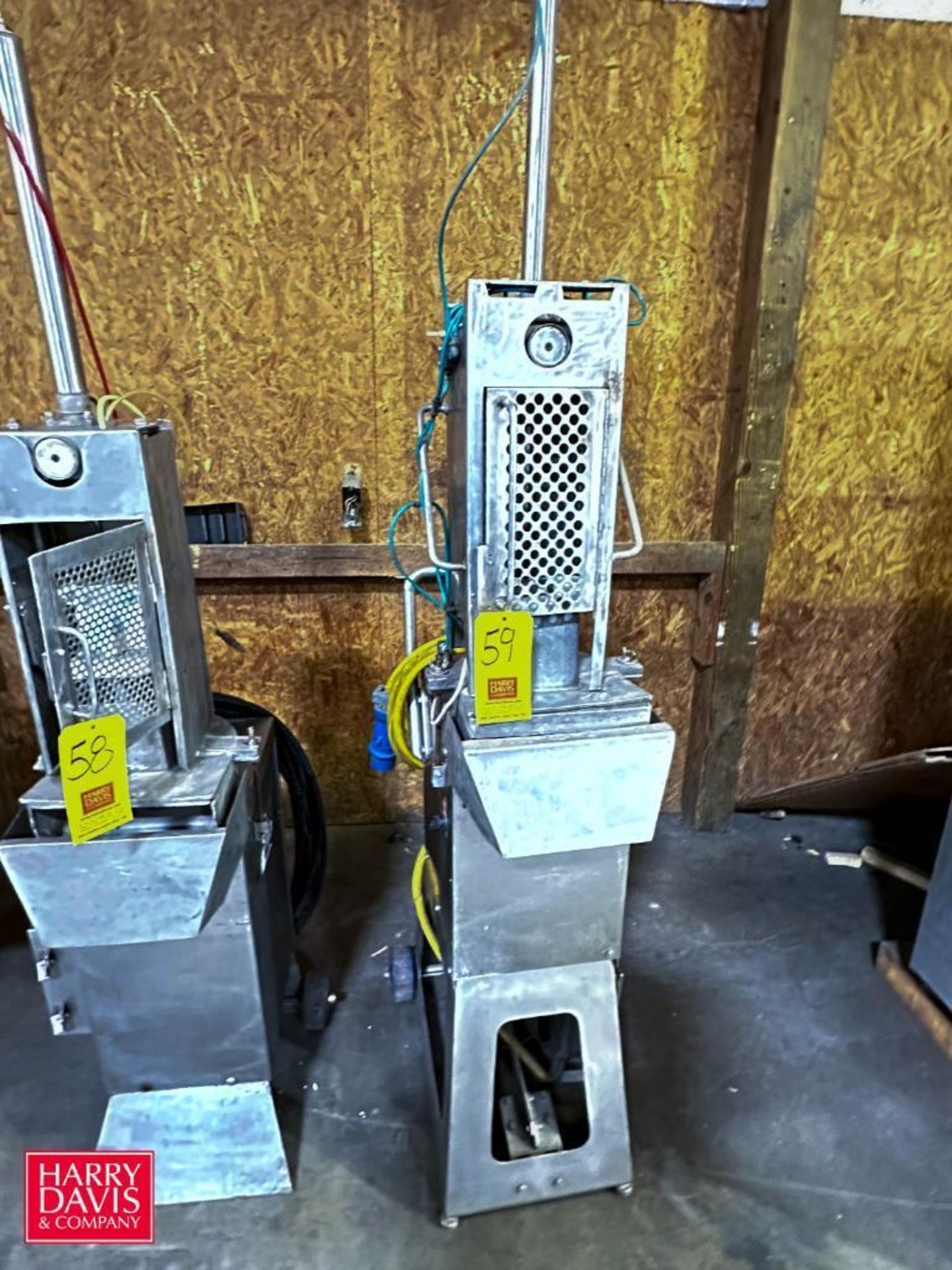 Pneumatic S/S Cheese Grater - Rigging Fee: $150