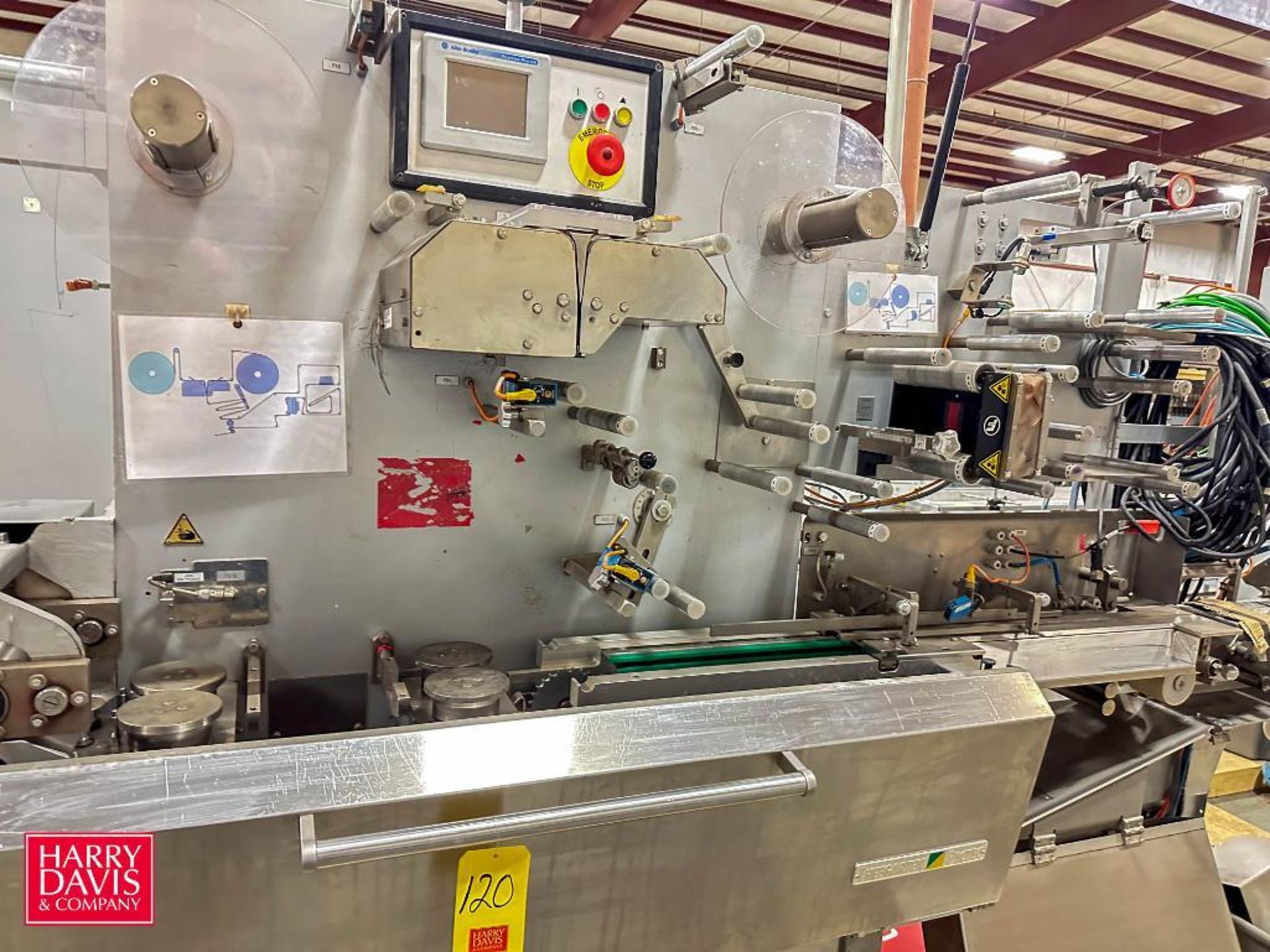THEEGARTEN PACTEC Wrapper, Model: FPC5, S/N: FPC5006 with Vacuum Blower and Allen-Bradley PanelView - Image 2 of 5