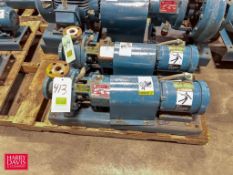 Dean Centrifugal Pump with 1.5 HP Motor - Rigging Fee: $100