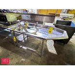 S/S Preparation Table: 34” x 60” - Rigging Fee: $150