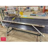 Portable Power Belt Conveyor: 124" Length x 31" Width with APM Belt Sealer - Rigging Fee: $100