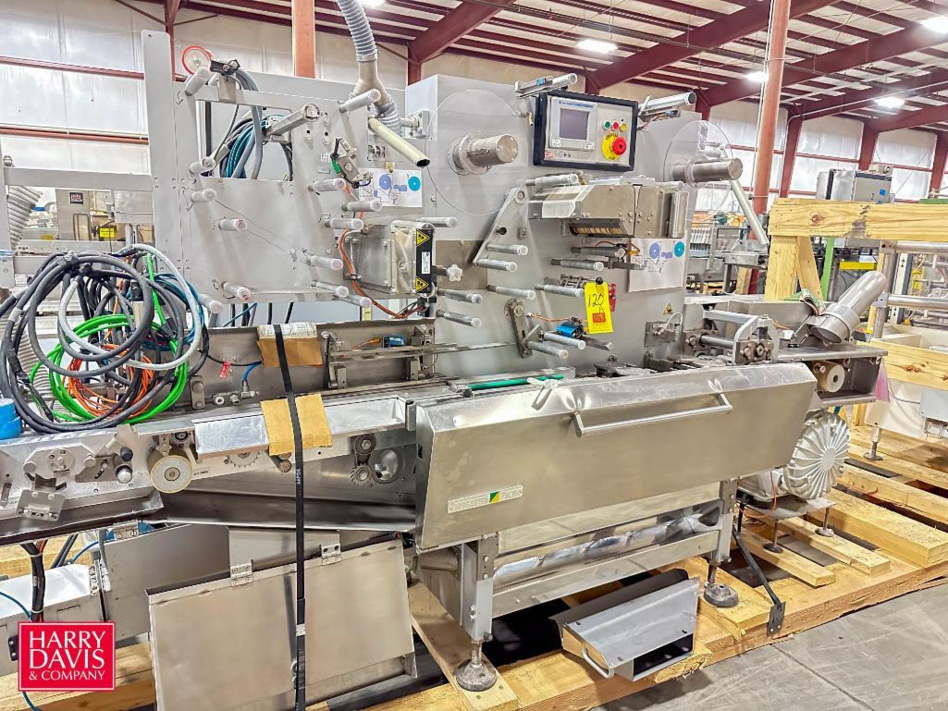 THEEGARTEN PACTEC Wrapper, Model: FPC5, S/N: FPC5004 with Vacuum Blower and Allen-Bradley PanelView