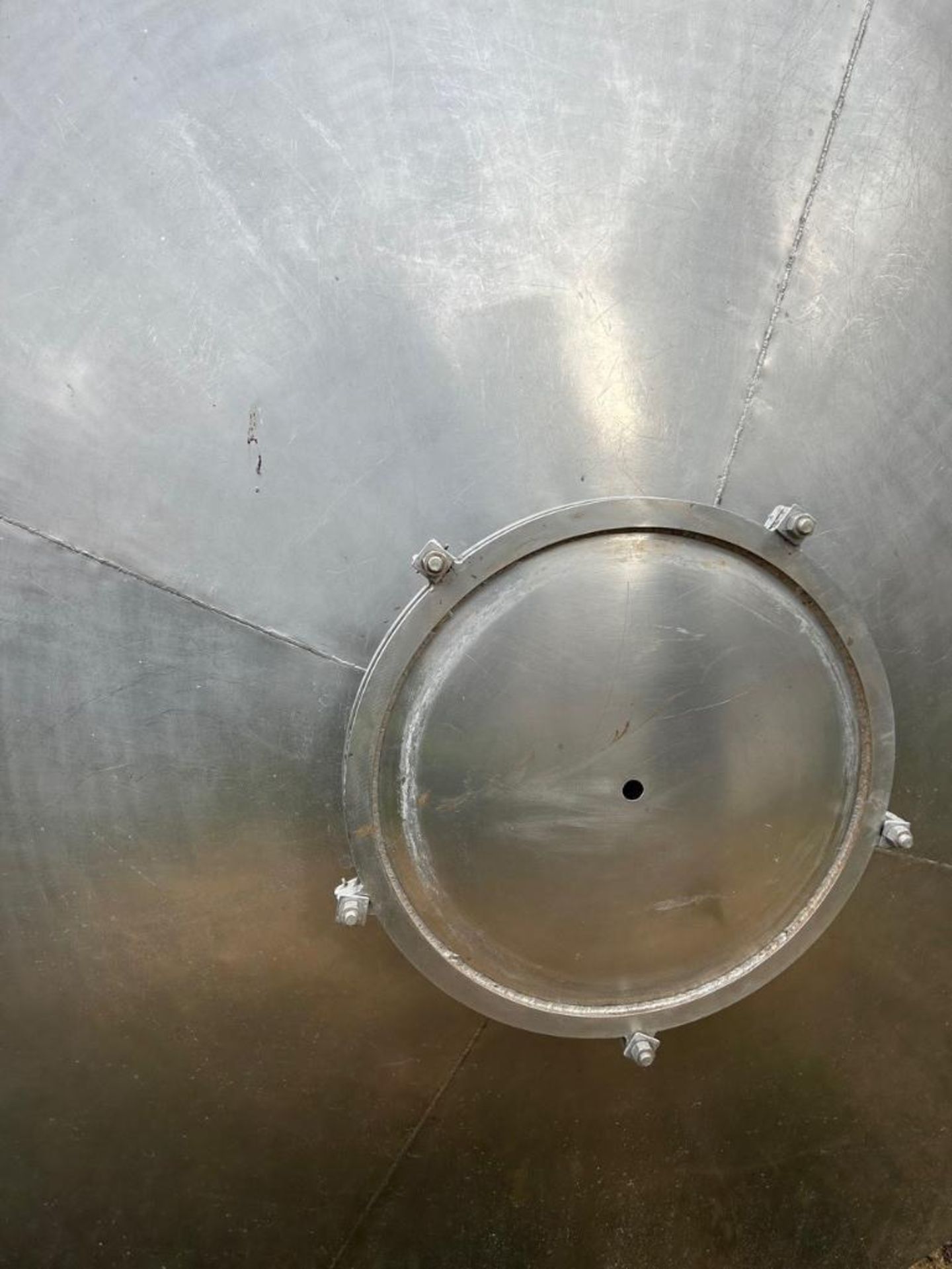 3,500 Gallon S/S Vertical Tank: 14’ Height - Rigging Fee: $500 - Image 4 of 4