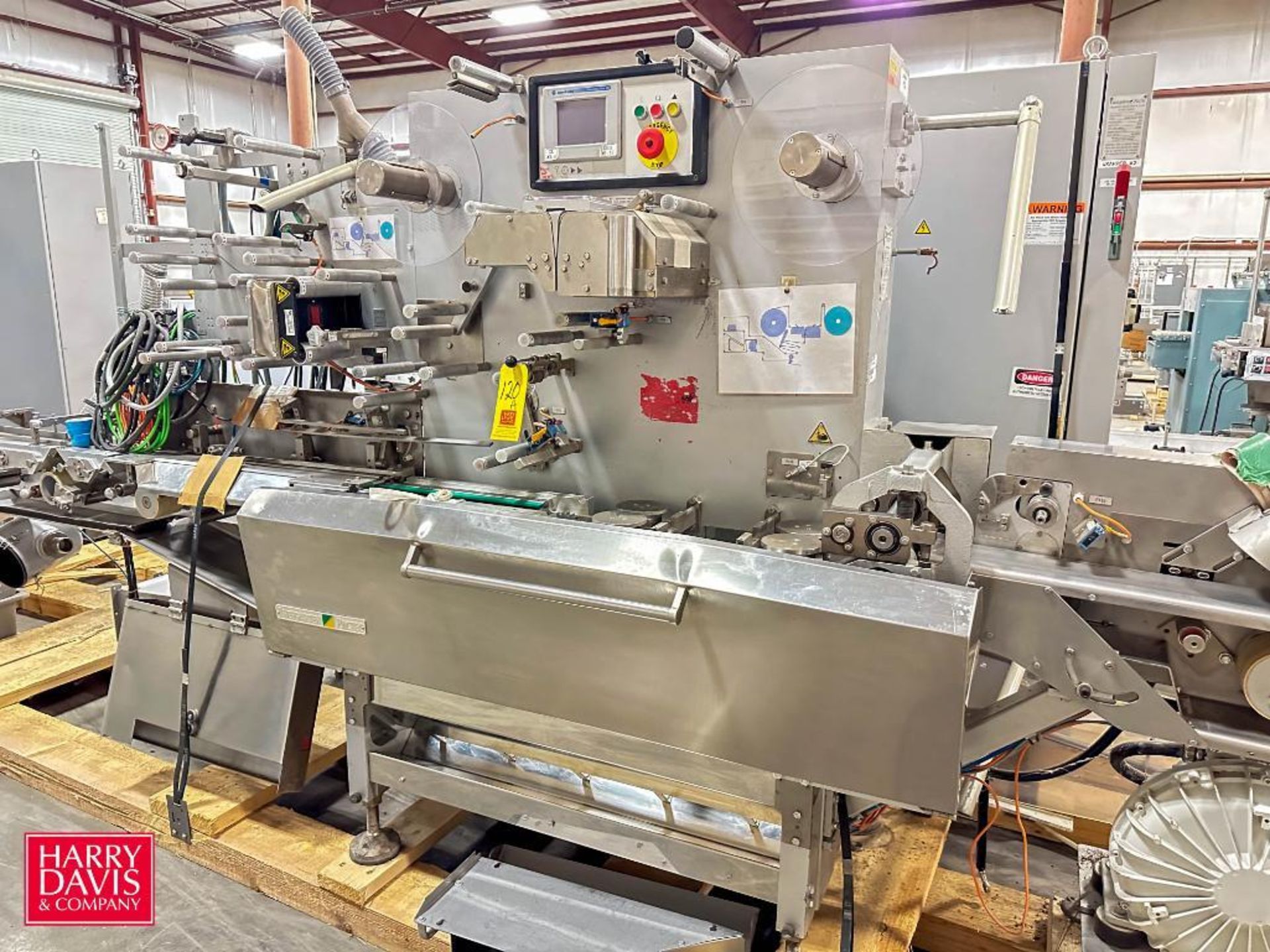 THEEGARTEN PACTEC Wrapper, Model: FPC5, S/N: FPC5004 with Vacuum Blower and Allen-Bradley PanelView - Image 2 of 4