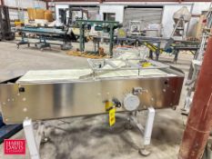 Theegarten S/S Frame Belt Conveyor with 13.75" Width Belt, Drive and 45° Turns - Rigging Fee: $100