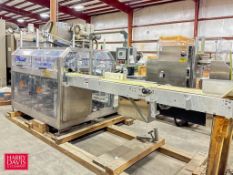 FALLAS Case Packer, Model: JR-VAC-CE with Case Feeder and Allen-Bradley PanelView Plus 400 HMI