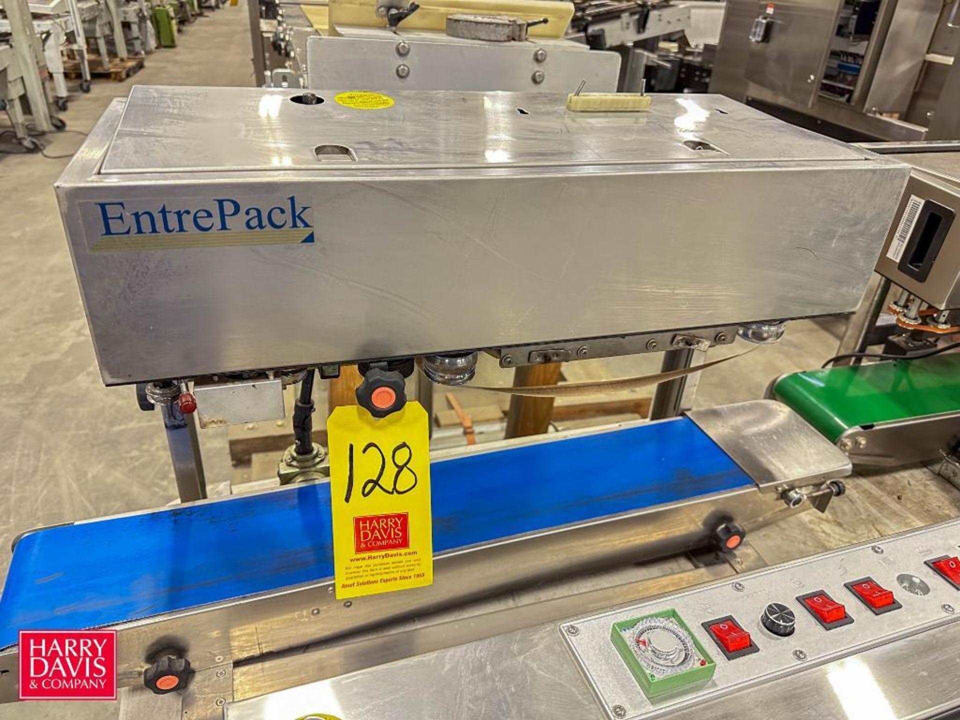 EntrePack Band Sealer with Conveyor - Rigging Fee: $50