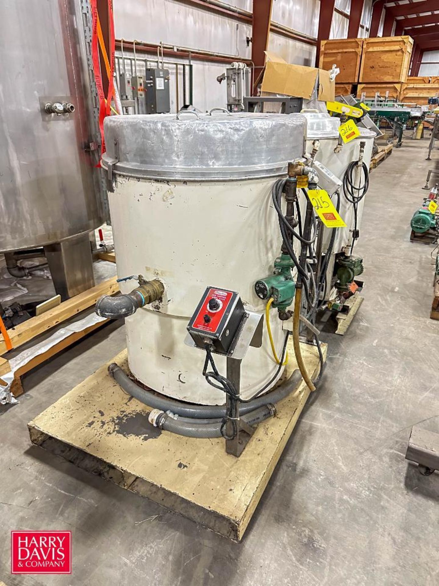 Melt Tank with Agitator - Rigging Fee: $250