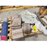 Pallet: Assorted Plastic Table Top Chain and Other Conveyor - Rigging Fee: $100