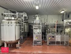 BULK BID (Lots 1-2): 2019 JBT Stork 5,500 Liter Per Hour (1,452 GPH) Aseptic Sterilization System