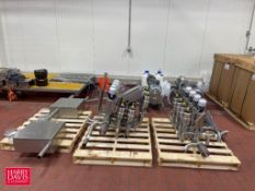 NEVER USED SPX Aseptic S/S Air Valves, Including: (4) with Control Tops - Rigging Fee: $250