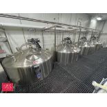 NEVER USED 2019 Feldmeier 1,500 Gallon Jacketed Processor, S/N: 1910497 with Vertical Agitation, S/S