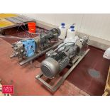 NEVER USED 2019 SPX Positive Displacement Pump, Model: 130 U1, S/N: 1000003769729 with Gear Reducer