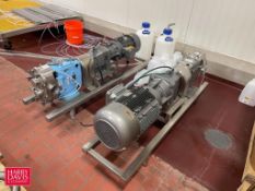 NEVER USED 2019 SPX Positive Displacement Pump, Model: 130 U1, S/N: 1000003769729 with Gear Reducer