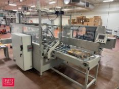 NEVER USED 2019 Pearson Case Erector, S/N: 2019CE3500537 with Nordson ProBlue 10 Glue Machine - Rigg