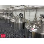 NEVER USED 2019 Feldmeier 1,500 Gallon Jacketed Processor, S/N: 1910499 with Vertical Agitation, S/S