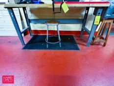 Wood Topped Table: 6’ x 30" - Rigging Fee: $50