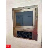 Hope Industrial Systems In-Wall Mounted Touch Screen HMI with Keyboard - Rigging Fee: $250