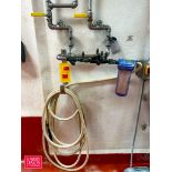 Hot Water Station with Hose, Nozzle, Filter and Valves - Rigging Fee: $100