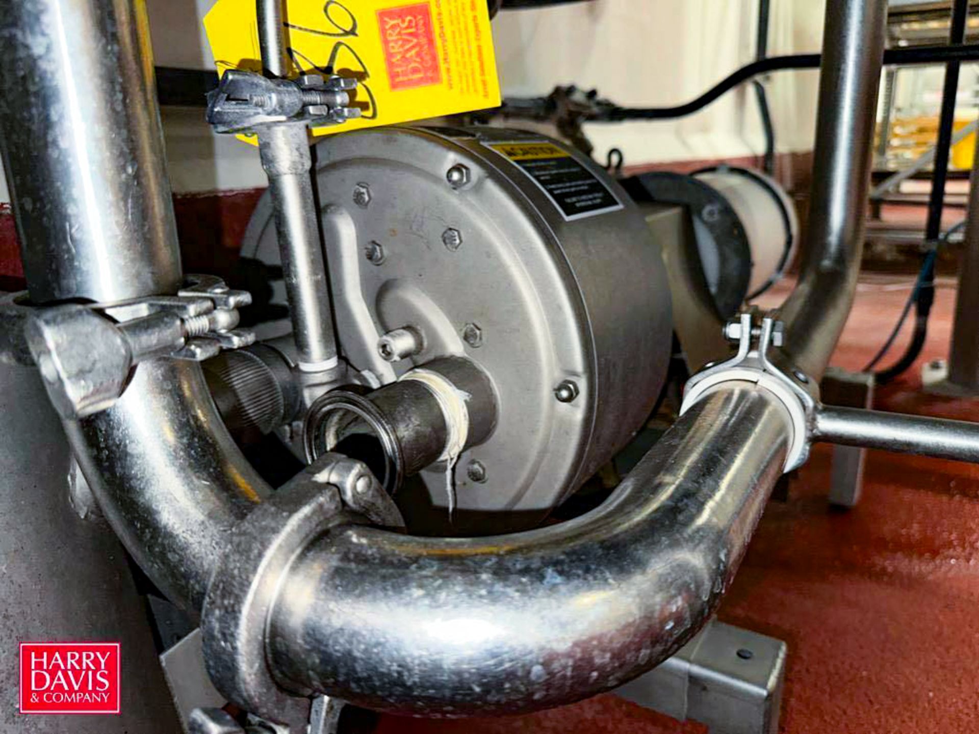 Lyco Wausau Vacuum Pump, Model: 501-80, S/N: 580-0152-01 with Baldor 3 HP 1,760 RPM Motor: Mounted o