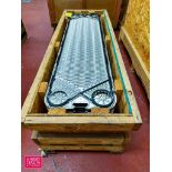 S/S Plate Heat Exchanger Plates - Rigging Fee: $50