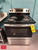 Electric Range - Rigging Fee: $100