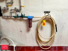 Hot Water Stations with Hose, Nozzle, Filter and Valves - Rigging Fee: $100