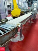 S/S Framed Conveyor: 12' x 14" with Drive - Rigging Fee: $300