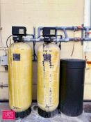 Clack 2-Tank Water Softener System with Digital Controls and Salt Storage Tank - Rigging Fee: $400