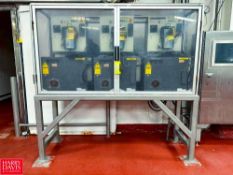 S/S Platform with Plexiglass Enclosure: 90” x 27" - Rigging Fee: $350