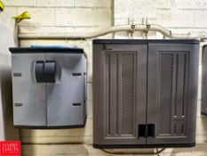Poly Wall Mounted Cabinets - Rigging Fee: $150