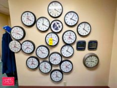 Assorted Clocks - Rigging Fee: $20