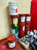 5 Gallon Buckets, Assorted Bearing and Gear Oil - Rigging Fee: $50