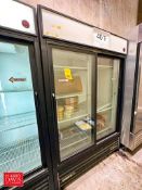 TRUE 2-Glass Door Refrigerator, Model: GDM-45 - Rigging Fee: $150